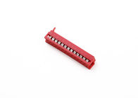 Микро- спички ИДК 06 путей кабельного соединителя 1,27 Мм изоляции красного цвета ПА46