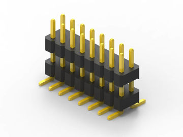 SMD Type Male Pin Header Connector 16 Pins Dual Row Current Rating 2.0 AMP (СМД тип мужского подключения к заголовку подставки)