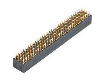 DIP 4 X 10 Pin Female Header Connector 2.00mm Четырехрядный фосфорный бронзовый контактный материал