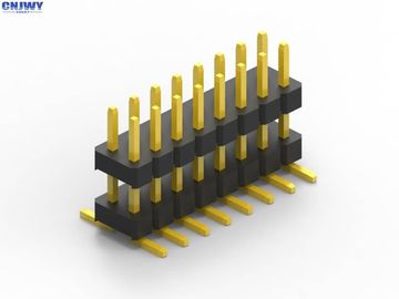 2.54 мм Мужчина Smd Pin Header, латунный контактный материал