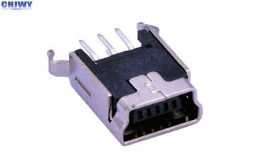Мобильный телефон Мини 180 градусный USB-коннектор, SMD Micro Usb Male Connector