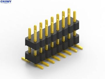 SMD Type Male Pin Header Connector 16 Pins Dual Row Current Rating 2.0 AMP (СМД тип мужского подключения к заголовку подставки)