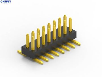 Двухрядный SMD мужской подключатель для заголовка 14 штифтов контактный материал из меди