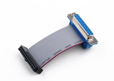 D Sub 15 Ways Female 14 Pin Ribbon Cable, Custom 2mm Pitch Hard Disk Data Cable (Дисковый кабель на 2 мм)