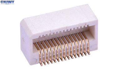 Горизонтальный 30PIN PCB доска к панели соединителя материнского сиденья высотой 5,0 мм