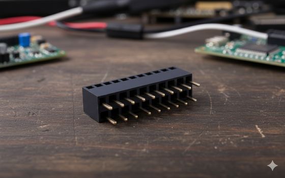 3А 250В женский конектор заголовка с 2,54 мм продольным углом