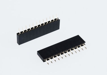 заголовок тангажа 2mm женский через соединитель PCB отверстия для материнской платы